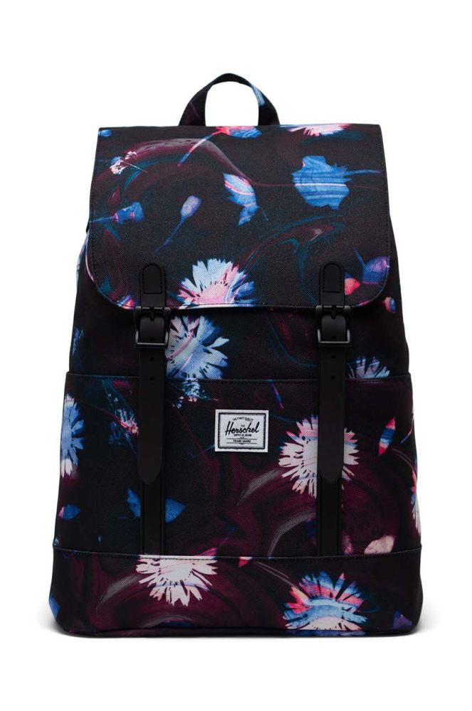 Рюкзак Herschel колір чорний великий візерунок (3136124)