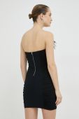 Сукня Patrizia Pepe колір чорний mini облягаюча (2906431)